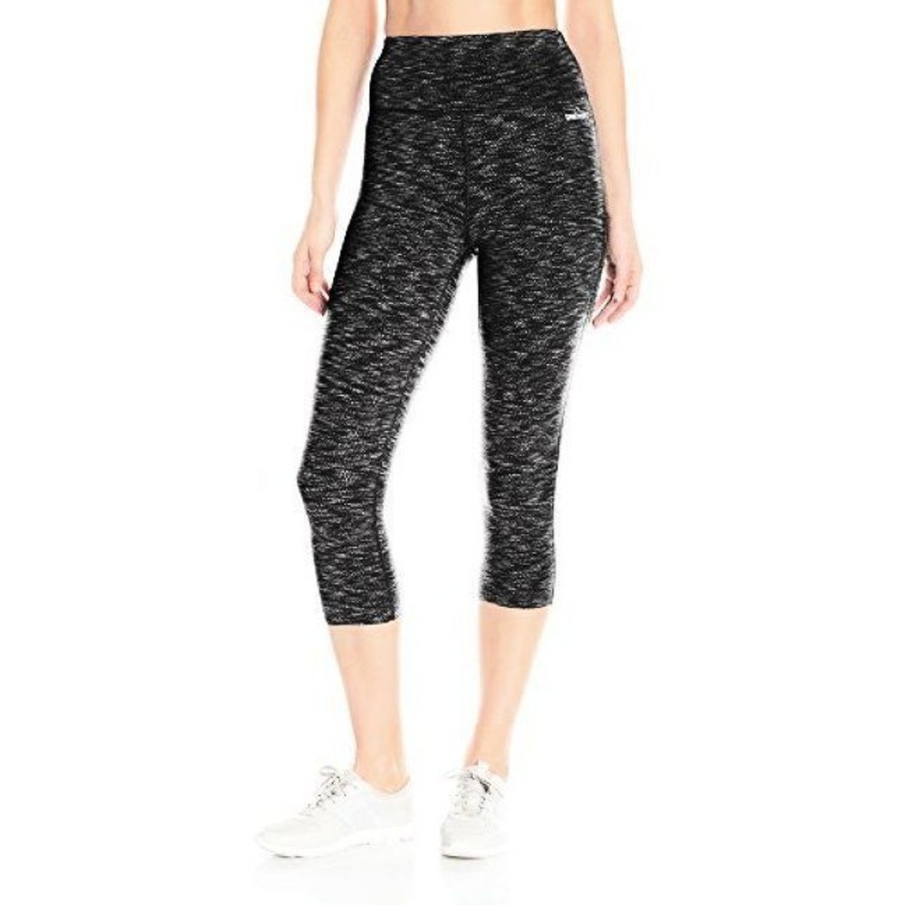 Spalding Women's Reflective Cyclone Crop Legging Herringbone Small NWT